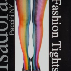 Tights Fishnet Rainbow Tights